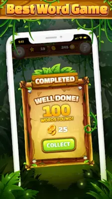 Word Jungle Word Games Puzzle android App screenshot 9