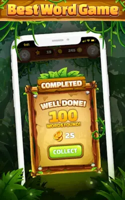 Word Jungle Word Games Puzzle android App screenshot 5